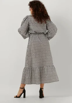 grijze dea kudibal midi jurk my ns (co)