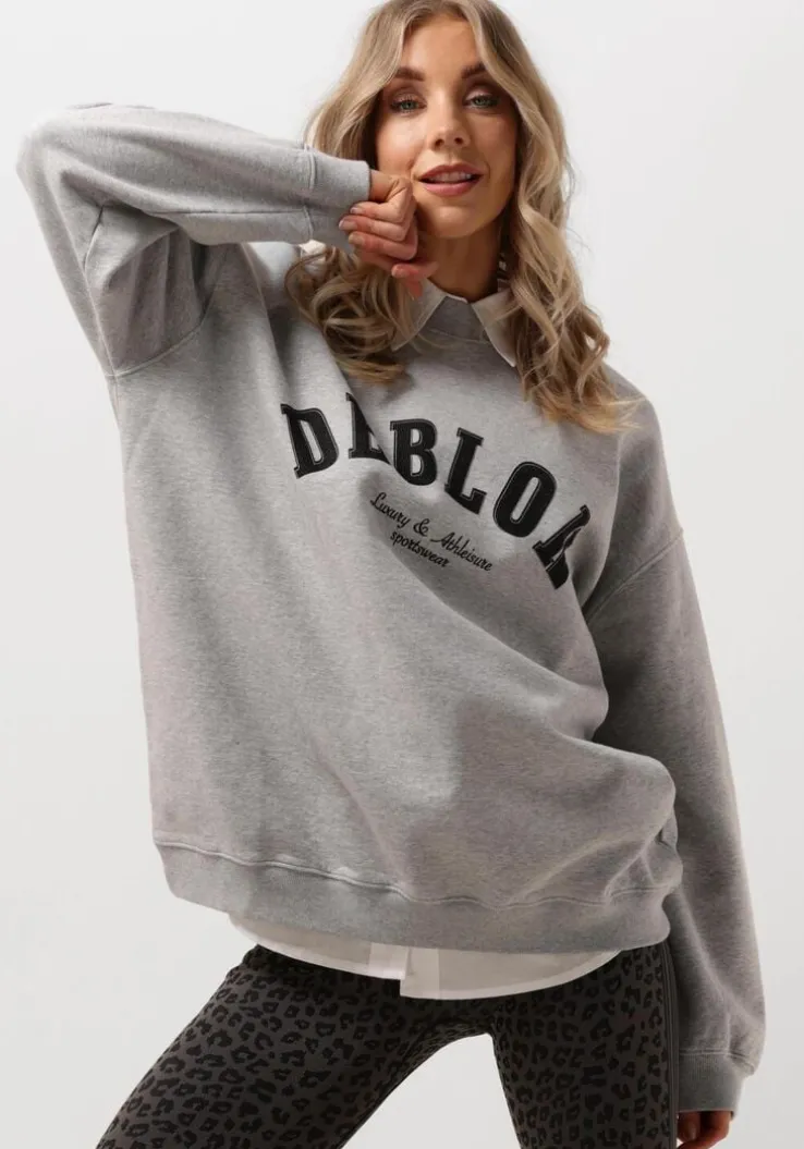 grijze deblon sports sweater puck sweater