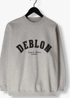 grijze deblon sports sweater puck sweater