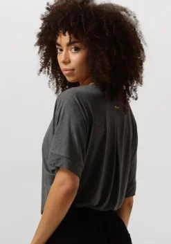 grijze deblon sports t-shirt viola top short sleeve