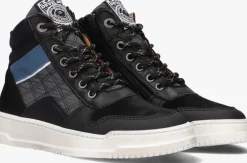 grijze develab hoge sneakers 45887