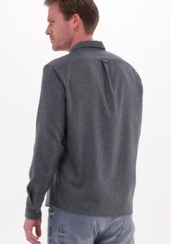 grijze drykorn casual overhemd loken 120069