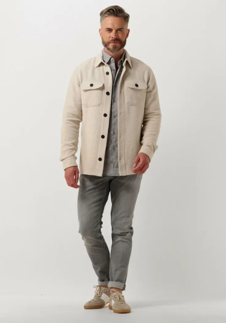 grijze drykorn casual overhemd ramis 126106