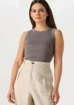 grijze drykorn top olina