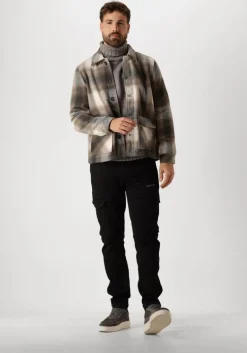 grijze dstrezzed jack key check jacket