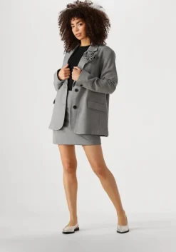 grijze edited minirok josie skirt