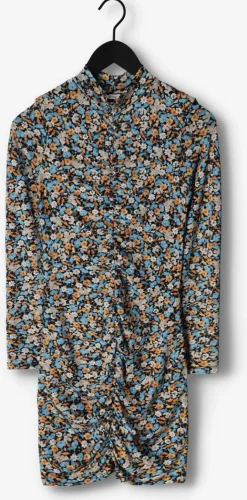 grijze envii mini jurk enmacro ls dress aop 6921