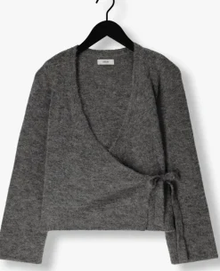 grijze envii vest enada ls v-knit 7216