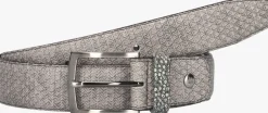 grijze floris van bommel riem cfm-10074 de belter