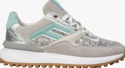 grijze floris van bommel lage sneakers sfw-10128