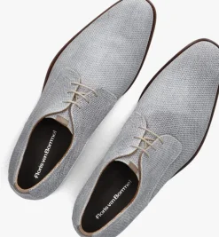 grijze floris van bommel nette schoenen sfm-30316 de draver
