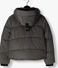 grijze frankie & liberty gewatteerde jas pippa puffer coat