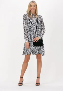 grijze freebird mini jurk celeste ls