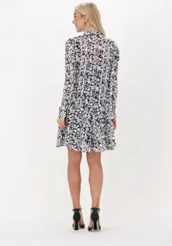 grijze freebird mini jurk celeste ls