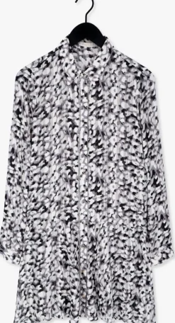 grijze freebird mini jurk celeste ls