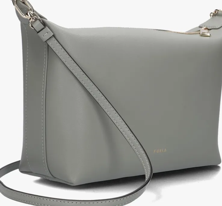 grijze furla schoudertas vitello sidney