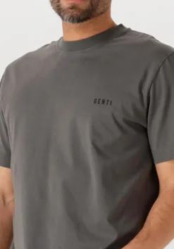 grijze genti t-shirt t-shirt ss j2040-1223