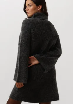 grijze gestuz mini jurk alphagz rollneck dress