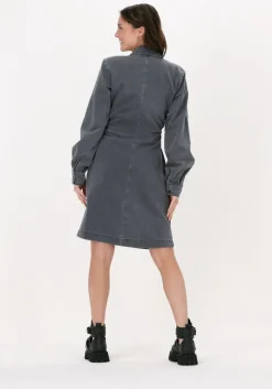 grijze gestuz mini jurk glendagz short dress