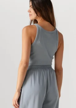 grijze gestuz top gzdrew logo tank 2.0