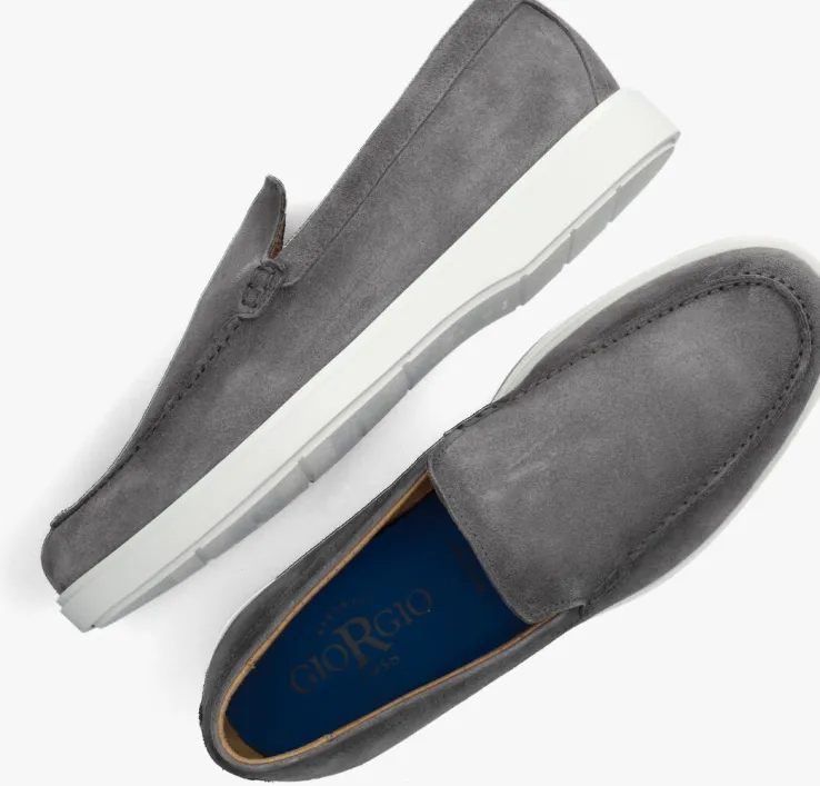 grijze giorgio loafers 28785