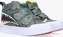 grijze go bananas hoge sneakers sharky