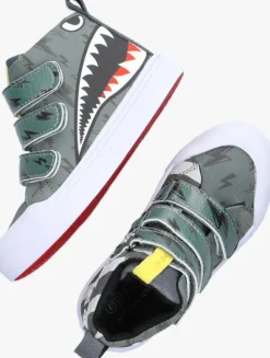 grijze go bananas hoge sneakers sharky