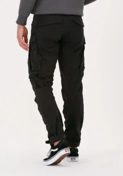 grijze g-star raw cargobroeken rovic zip 3d regular tapered