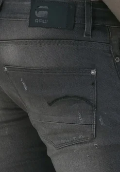 grijze g-star raw skinny jeans 6132 - slander grey r superstr