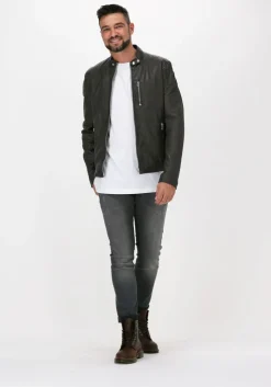 grijze g-star raw skinny jeans 6132 - slander grey r superstr