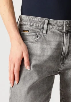 grijze g-star raw straight leg jeans kate boyfriend wmn