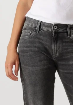 grijze g-star raw straight leg jeans kate boyfriend wmn