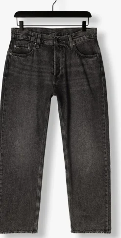 grijze g-star raw straight leg jeans dakota regular straight