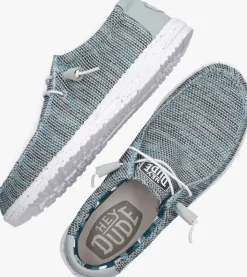 grijze heydude lage sneakers wally sox