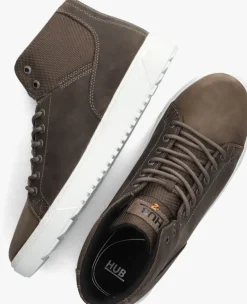 grijze hub hoge sneakers murrayfield 3.0