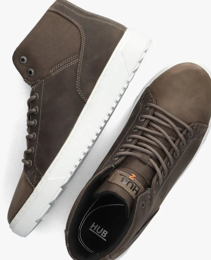 grijze hub hoge sneakers murrayfield 3.0
