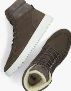 grijze hub hoge sneakers dublin 2.0