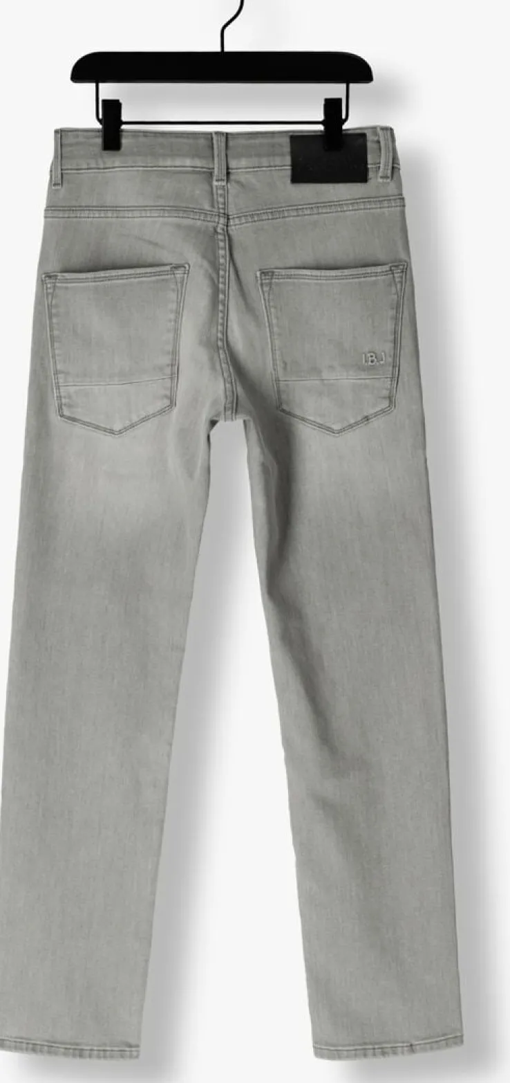 grijze indian blue jeans straight leg jeans 2552 wide straight grey denim