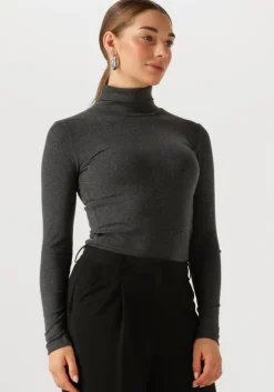 grijze inwear coltrui dagnaiw rollneck melange ls