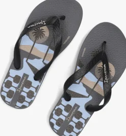 grijze ipanema teenslippers classic