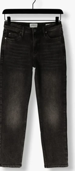 grijze janice straight leg jeans cooper