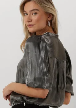 grijze jansen amsterdam blouses sq782 blouse bo