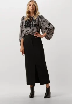 grijze jansen amsterdam midirok hvm682 rok daisy