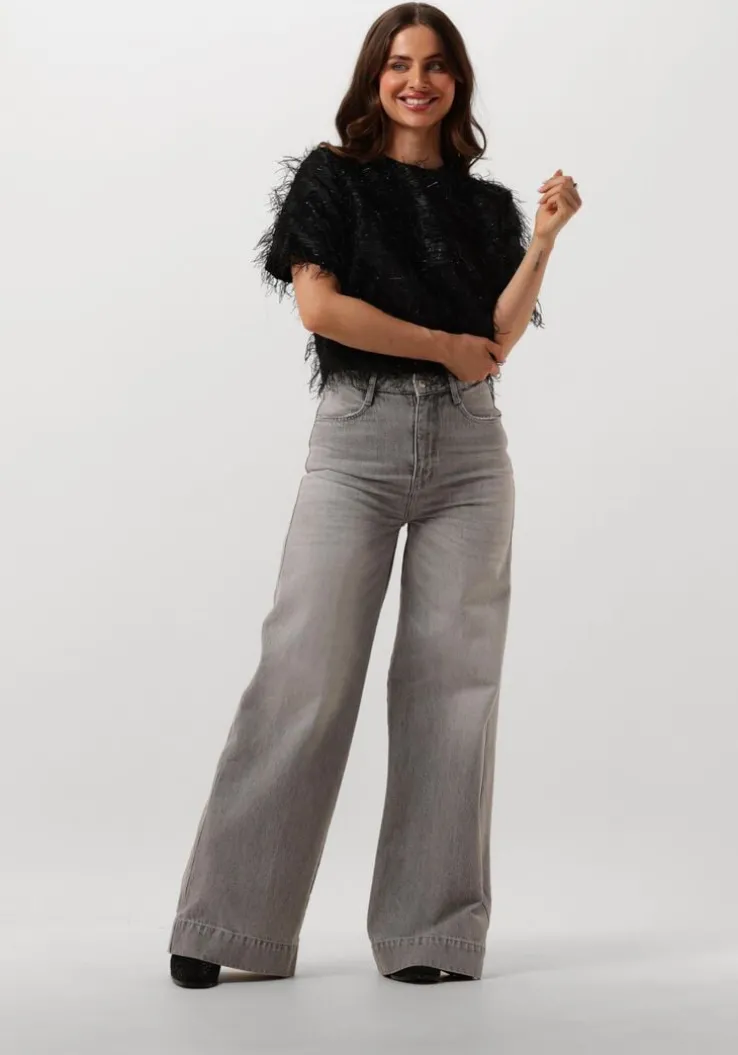 grijze josh v straight leg jeans alina