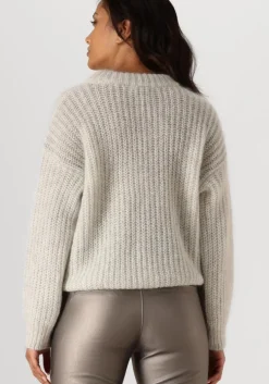 grijze knit-ted trui phoebe