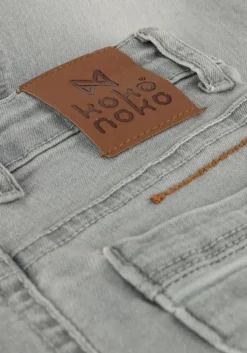 grijze koko noko straight leg jeans p54840-37