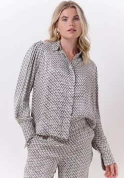 grijze levete room blouses lr-vida 3 shirt