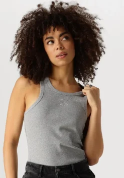 grijze liu jo top tank top logo