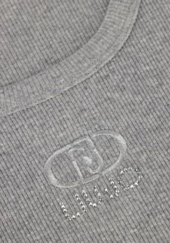 grijze liu jo top tank top logo