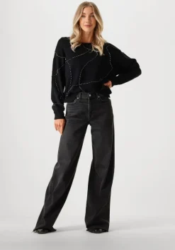 grijze liu jo trui ecs maglia chiusa m/l 3